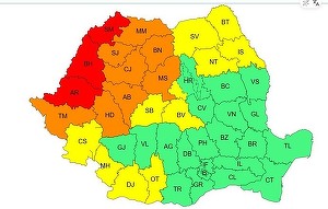 Valul de caniculă se intensifică. Cod roşu în Arad, Bihor şi Satu Mare, cu temperaturi de până la 40 de grade