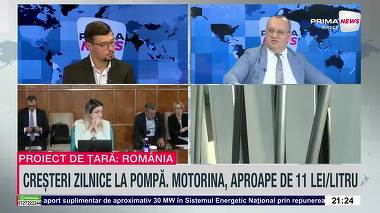 VIDEO. Motorina a ajuns la 11 lei. Alexandru Bodislav: „România nu poate lua măsuri eficiente”