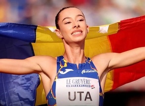 Aur şi argint pentru România la CM de Atletism U20. Ştefania Uţă a scos un timp record la 400 de metri garduri