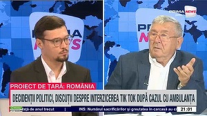 VIDEO. Cornel Nistorescu, despre ambulanţa atacată la Cluj după un zvon de pe TikTok: „Vor să facă lege împotriva vântului”