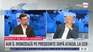 VIDEO. Cornel Nistorescu, despre averea Mirabelei Grădinaru: evoluţia patrimoniului trebuie analizată din 2020 până în prezent