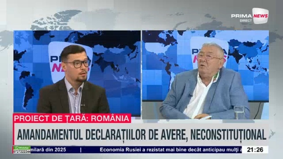 VIDEO. Cornel Nistorescu, despre decizia CCR privind declaraţiile de avere: „Această Curte Constituţională funcţionează după nevoi, după influenţe”