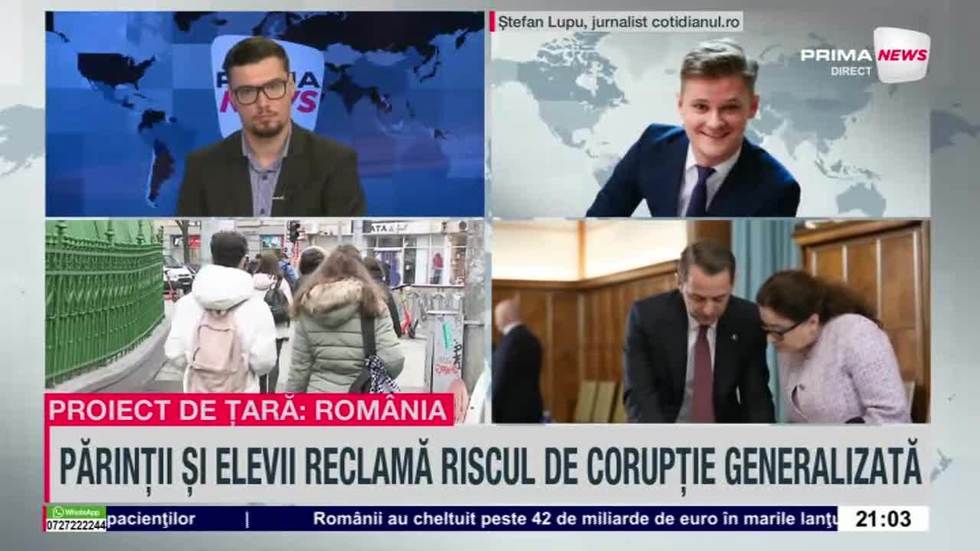 VIDEO. Admiterea la liceu creează controverse. Ştefan Lupu, jurnalist: „Ar putea creşte inechitatea în ceea ce priveşte dreptul la educaţie”