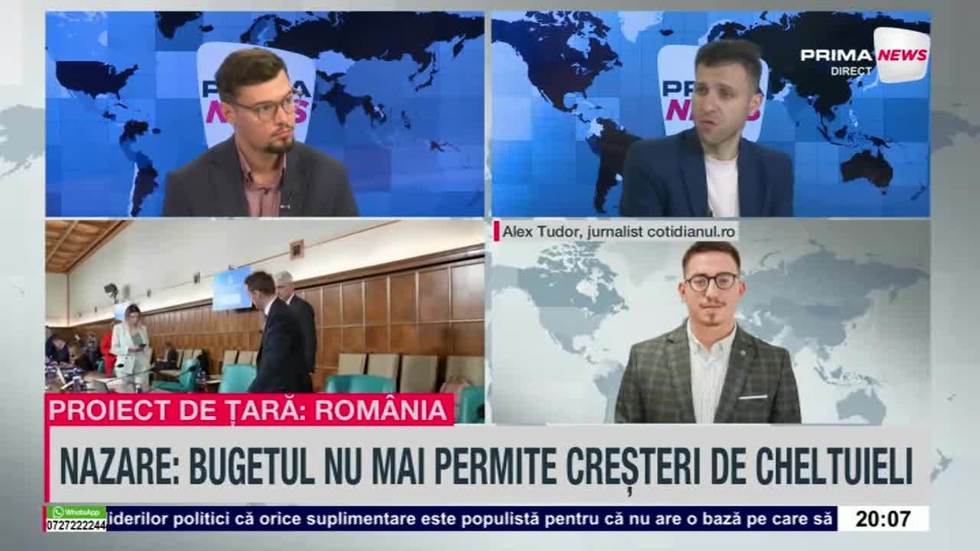 VIDEO. Ce se întâmplă cu Legea salarizării? Marco Badea, jurnalist: „Nu cred că o vom duce la capăt”