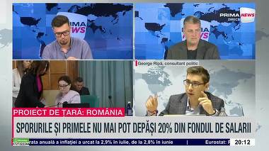 VIDEO. George Rîpă, consultant, despre amendamentele din legea integrităţii: „Persoane numite politic, care au un singur scop”