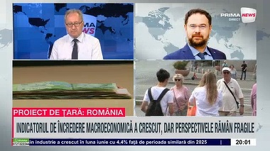 VIDEO. Adrian Codirlaşu, preşedintele CFA România: Încrederea în economie creşte, dar „anticipaţiile sunt de stagnare”