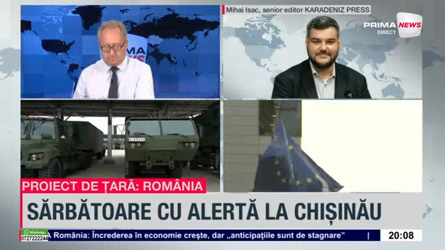 VIDEO. Mihai Isac, de Ziua Independenţei Republicii Moldova: Au fost 35 de ani grei pentru Republica Moldova