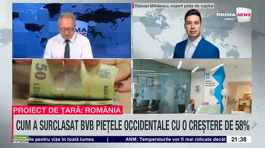 VIDEO. Răzvan Mihăescu, despre evoluţia Bursei de Valori Bucureşti: Ce urmăresc investitorii după deschiderea în scădere