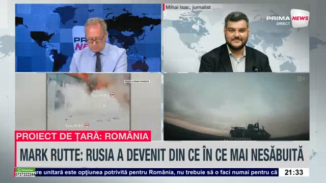 VIDEO. Mihai Isac: Era doar o chestiune de timp până când Ucraina avea să lovească tot mai puternic în Rusia