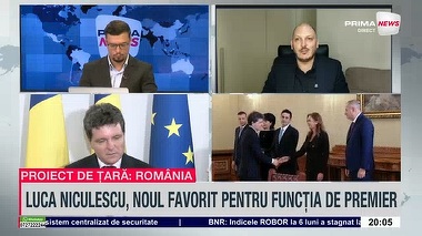 VIDEO. Ciprian Aron, despre varianta Luca Niculescu premier: „Ar fi cea mai bună variantă, cea mai bună alegere”
