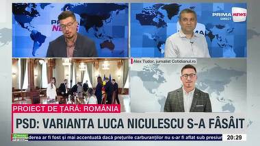 VIDEO. Ce şanse are Alexandru Nazare să fie nominalizat pentru funcţia de premier. Alex Tudor, jurnalist: „Sunt rezervat că ar trece de votul Parlamentului”