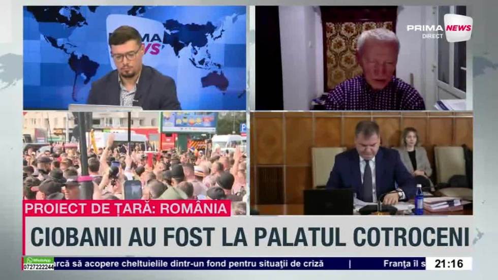 VIDEO. Fermierii se gândesc să îşi prezinte nemulţumirile la Bruxelles. Pavel Suian, diplomat de carieră: „Nu am auzit niciodată să fie atât de multe oi bolnave”
