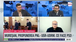 VIDEO. Radu Turcescu, despre nominalizarea lui Nicuşor Dan pentru funcţia de premier: „A căutat un profil opus lui Ilie Bolojan”
