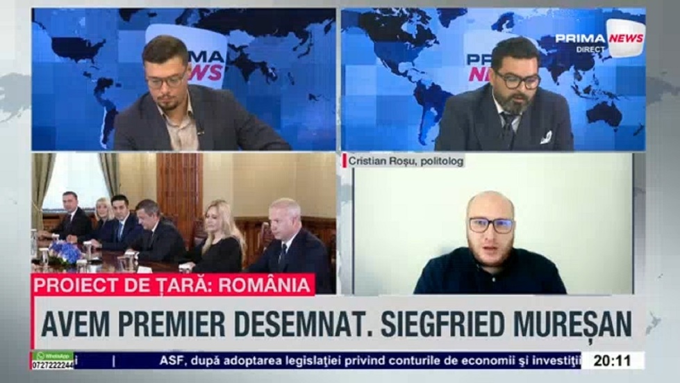 VIDEO. Cristian Roşu, despre nominalizarea lui Siegfried Mureşan: „Nu are în mod real şanse să treacă”