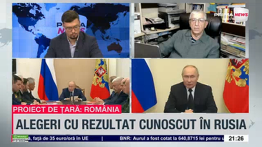 VIDEO. Alexandru Lăzescu, despre rezultatul alegerilor din Rusia: Era previzibil. Există o ruptură clară faţă de Occident