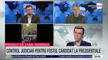 VIDEO. Toni Neacşu, avocat, despre situaţia lui Călin Georgescu: „Verdictul de astăzi m-a surprins”
