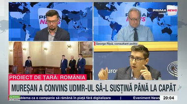 VIDEO. George Rîpă: Dacă PSD ar vota Guvernul Mureşan, ar putea creşte de la 18% la 30% în sondaje