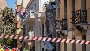Clădire prăbuşită la Atena, în urma unei explozii aproape de Acropole. MAE anunţă că nu sunt cetăţeni români afectaţi