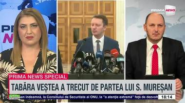 VIDEO. Siegfried Mureşan a prezentat lista de miniştri. Ciprian Aron, jurnalist: „Surpriza ar fi ca Mircea Abrudean să se ducă pe o poziţie de ministru”