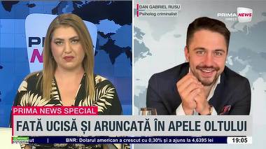 VIDEO. Gabriel Rusu, psiholog criminalist, despre cazul tinerei ucise de partener: „Aceşti agresori au un istoric de abuz”