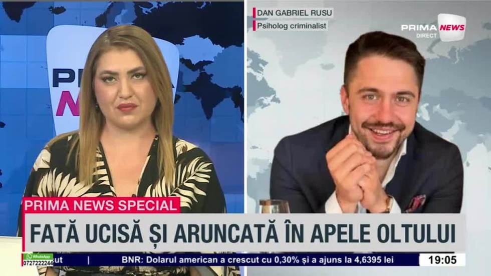 VIDEO. Gabriel Rusu, psiholog criminalist, despre cazul tinerei ucise de partener: „Aceşti agresori au un istoric de abuz”
