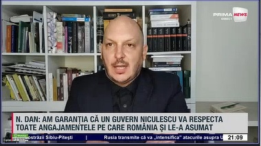 VIDEO. Ciprian Aron, despre nominalizarea lui Luca Niculescu pentru funcţia de premier: „E greu de nevotat pentru fiecare partid în parte”