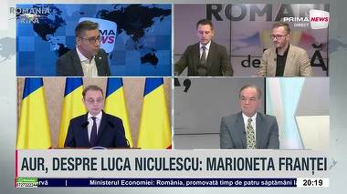 VIDEO. Cum vede AUR numirea lui Luca Niculescu. Ştefan Avrămescu: „O nouă nominalizare de tip marionetă”