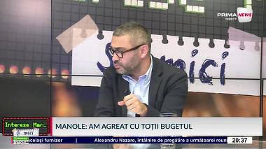 VIDEO. Este posibilă o guvernare PSD-AUR? Florin Manole, fost ministru al Muncii: „George Simion nu este un politician de încredere”
