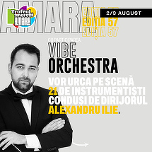 Cei 12 finalişti ai Trofeului Tinereţii Amara 2025 vor urca pe scenă alături de Vibe Orchestra, condusă de Dirijorul Alexandru Ilie