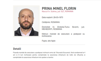 Minel Prina, fostul primar din Slatina urmărit internaţional pentru spălare de bani, adus în ţară