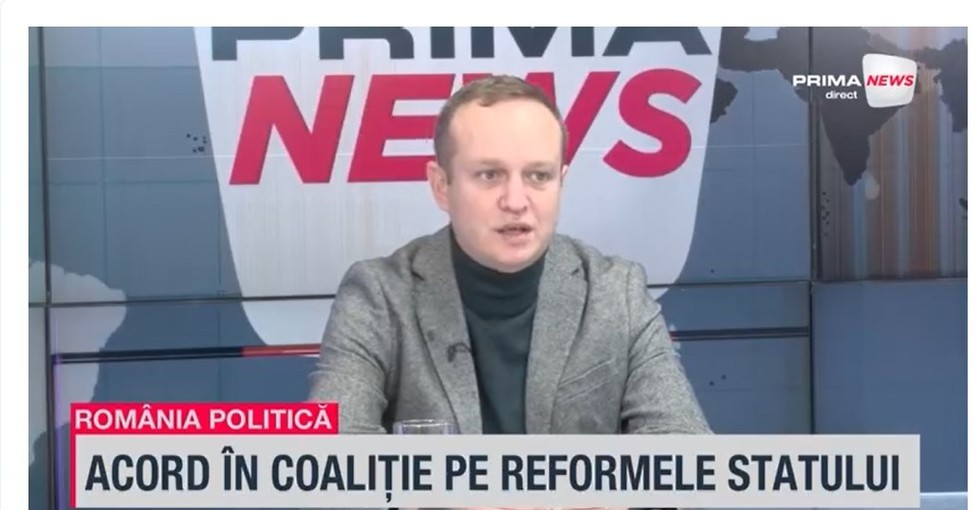VIDEO. Tudor Polak (PNL), despre reforma administraţiei: În acest moment s-a ajuns la o înţelegere - va presupune o reducere, 10% din posturile ocupate. Acest lucru l-a propus Ilie Bolojan încă din luna august