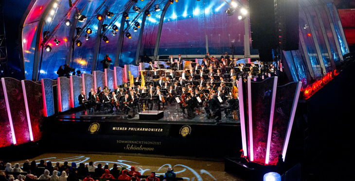 concertul de vară de la Schönbrunn