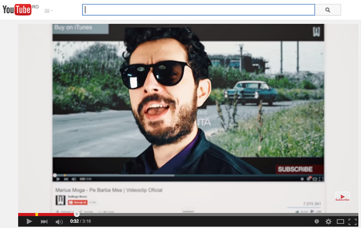 YouTube Romania Marius Moga