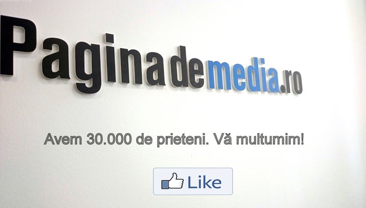 Paginademedia.ro a depăşit 30.000 de like-uri. Postările săptămânii