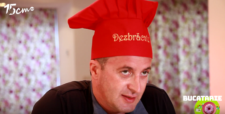 Dezbrăcatu', chef într-o emisiune culinară la Prima TV