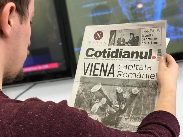 Cotidianul, prima ediţie în print după şapte ani, de astăzi la chioşcuri. Ce subiecte are ziarul