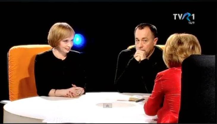 Emilia Şercan şi Cătălin Tolontan, în emisiunea "Profesioniştii"
