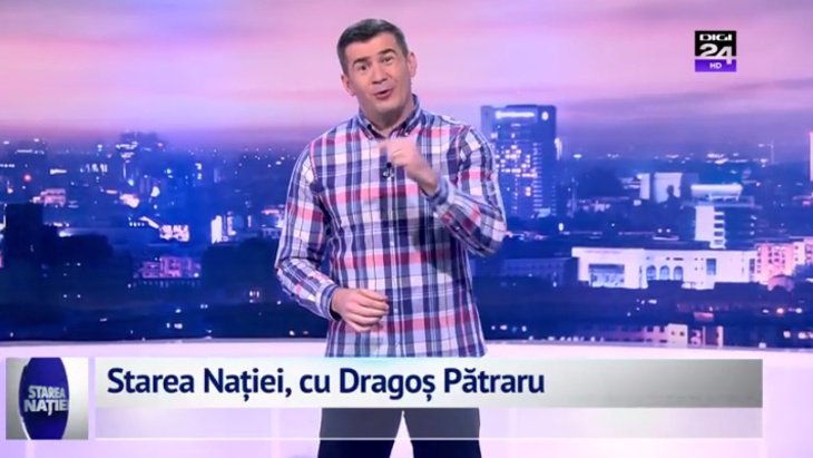 La ce post revine Dragoş Pătraru cu Starea Naţiei. Nu la Digi 24