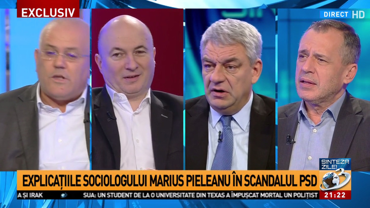 VIDEO. Găselniţă la Antena 3. Tudose e-n platou şi totuşi ...nu e. Sunt pe ecran, dar nu şi în studio, next level
