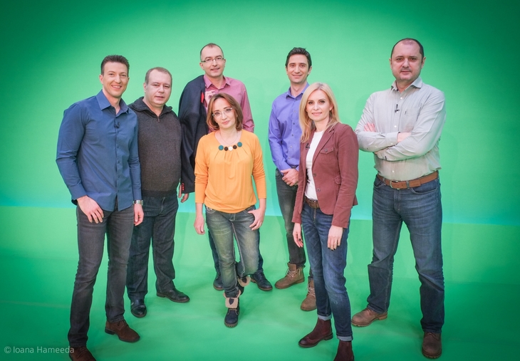 Costin Deşliu, Sorin Hobana, Monica Bucur, Vlad Arhire, Cristian Mândru, Alina Alexoi, Emil Hossu-Longin