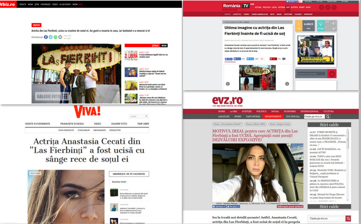 FOTO. Artificiu pentru trafic. Cine era, de fapt "actriţa din Las Fierbinţi"? Figuraţie fără replică
