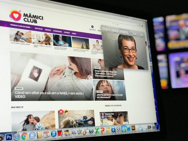 De la ştiri la mămici. Un producător TV cu 20 de ani de experienţă, online cu un site de mămici