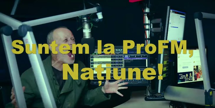 Pro FM, zi specială: duplex cu Radio Guerrilla şi Dobrovolschi, emisiune 13-14 cu Andrei Gheorghe şi un montaj special