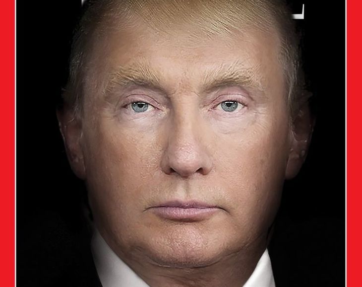 VIDEO. Revista Time, copertă inedită cu Donald Trump şi Vladimir Putin