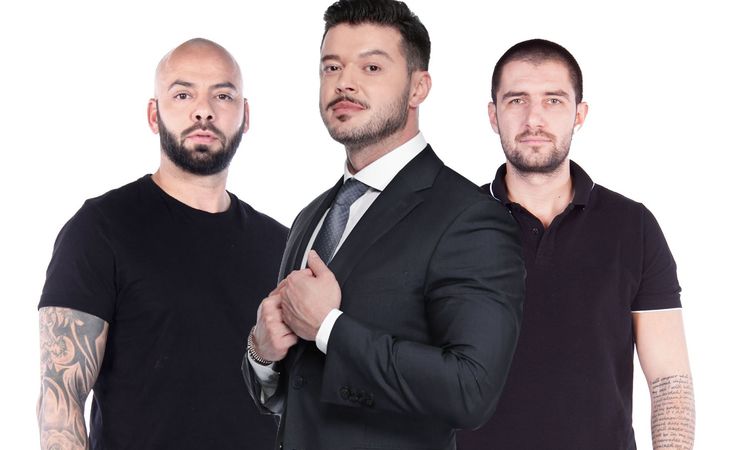 FOTO. Noua emisiune a lui Giani Kiriţă şi Victor Slav debutează mâine. Primele imagini cu platoul