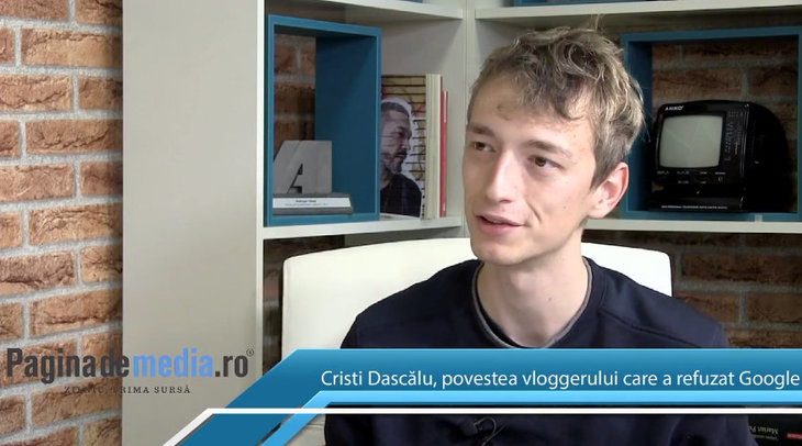 VIDEO. Povestea vloggerului care a refuzat oferta Google şi s-a întors în ţară