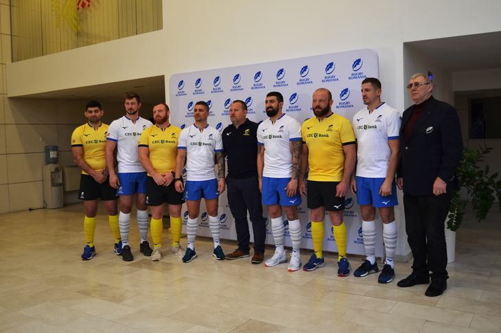 Federaţia Română de Rugby şi FCB lansează noul echipament al Echipei naţionale