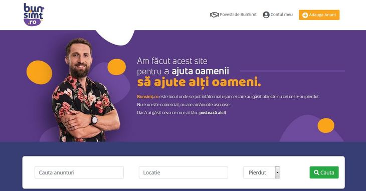 Dani Oţil a lansat un site dedicat lucrurilor pierdute