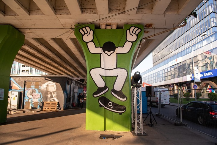 Fotografie din proiectul „George Street Gallery”, semnat de Mainstage the Agency