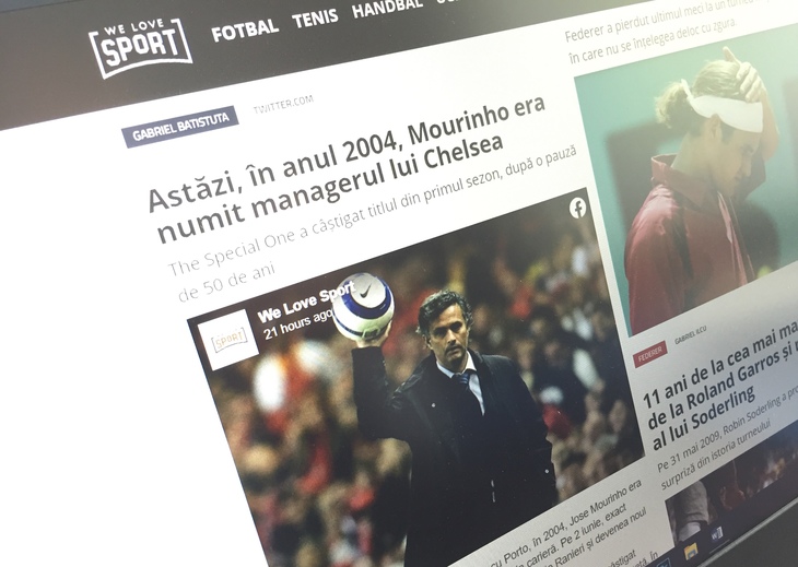 WeSport. Lucian Lipovan, fost Pro TV, şi-a lansat un site în pandemie. Colegi de la Digi sau GSP scriu în publicaţia online
